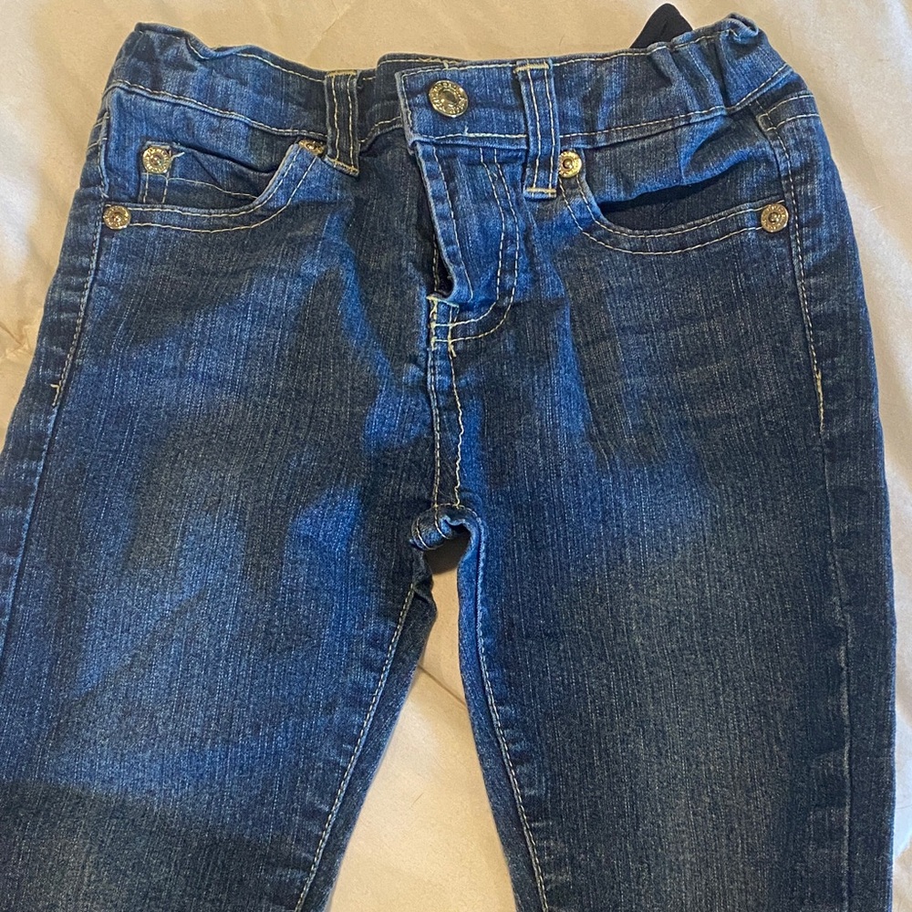 7 For All Mankind Dark Blue Kids Jeans